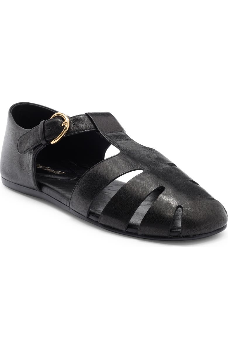 Jeffrey Campbell Theorize Sandal, Main, color, Black