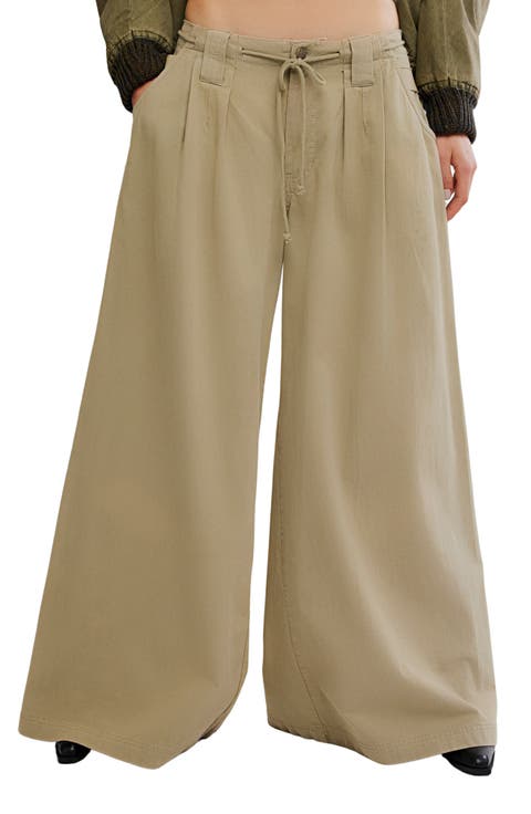 Julien Wide Leg Chino Pants