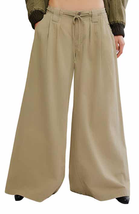 Free People Julien Wide Leg Chino Pants
