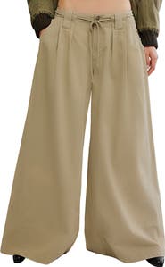 Free People Julien Wide Leg Chino Pants