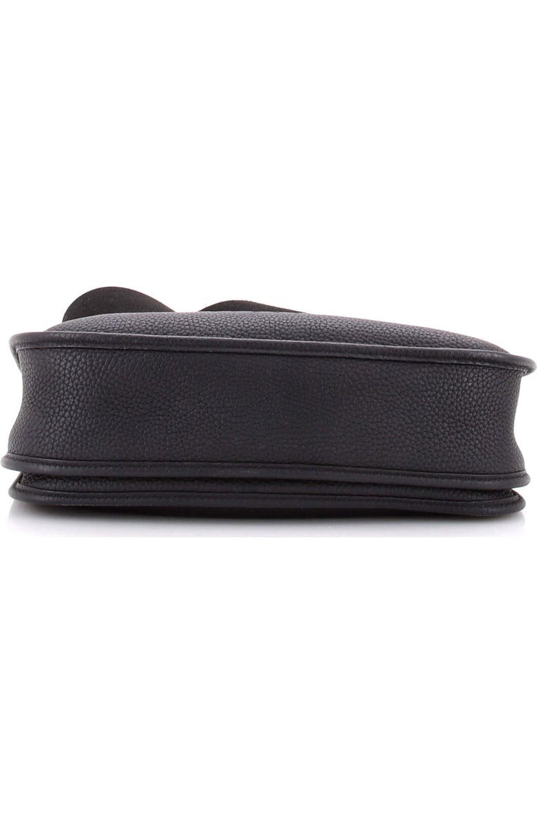 Pre-Owned Hermes Evelyne Bag Gen III Clemence PM, Alternate, color, Noir