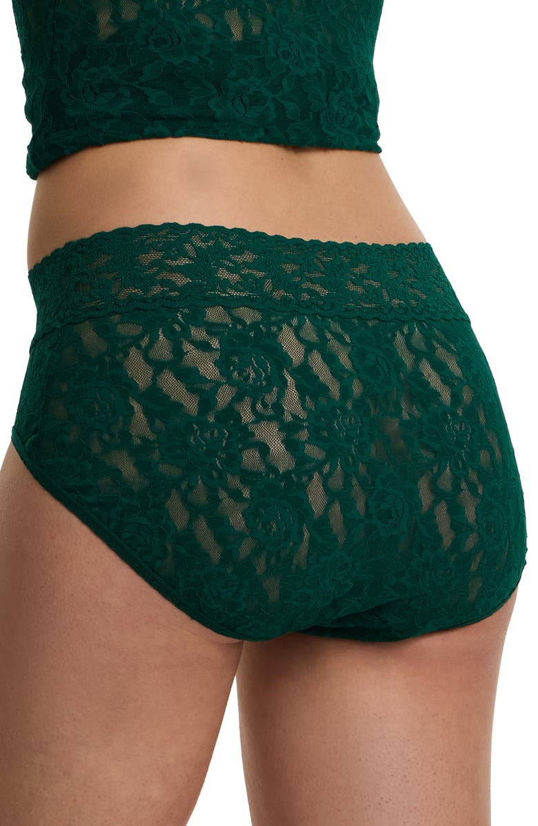 Hanky Panky French Briefs, Alternate, color, Spruce Green