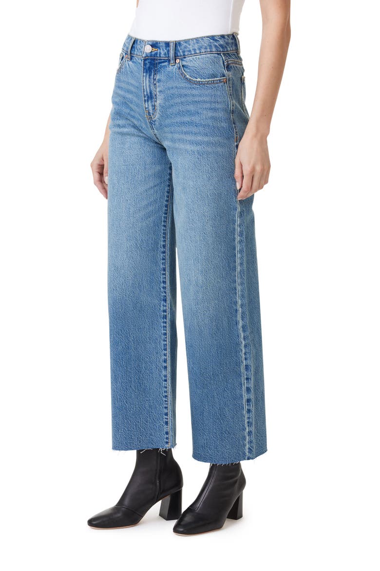 Denver Wide Leg Crop Jeans, Alternate, color, OCEAN