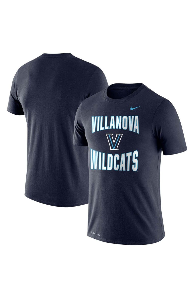 Nike Men's Nike Navy Villanova Wildcats Double Arch Legend Performance T-Shirt, Main, color, 