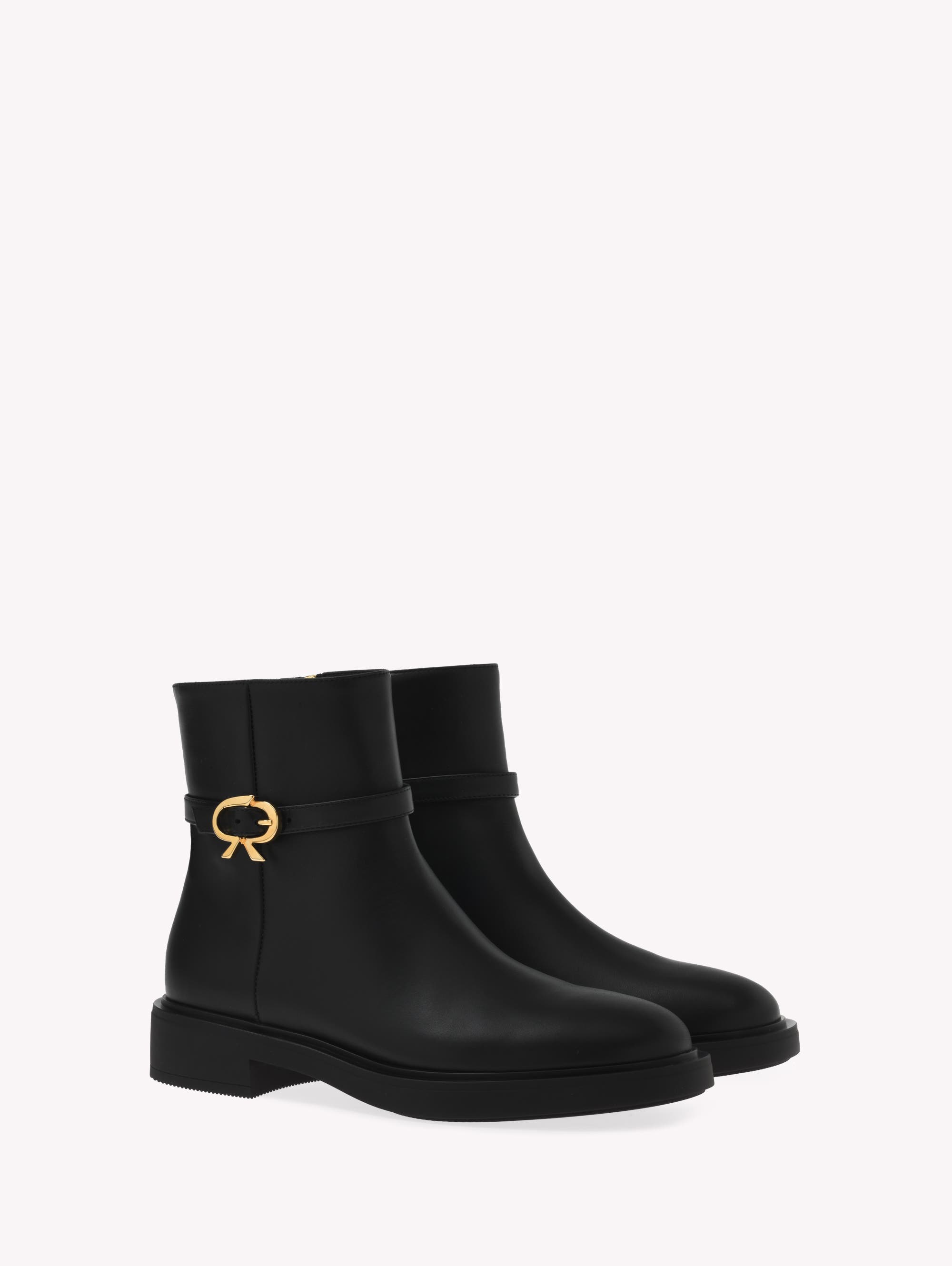 Gianvito Rossi Ribbon Dumont 20 Bootie, Alternate, color, 