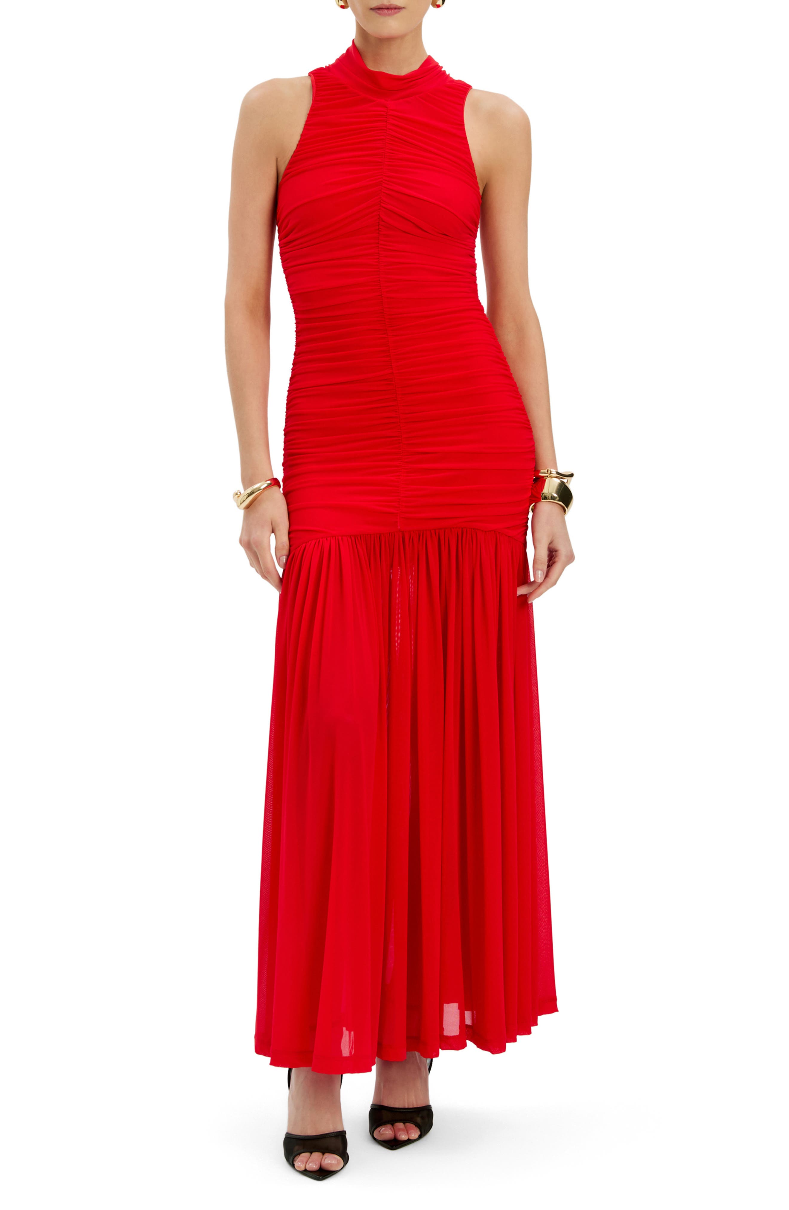 Orlana Mesh Maxi Dress