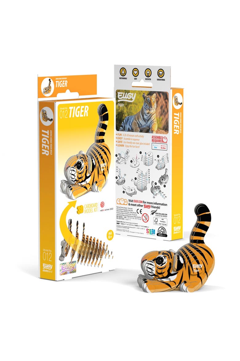 Tiger 3D Puzzle, Main, color, No Color
