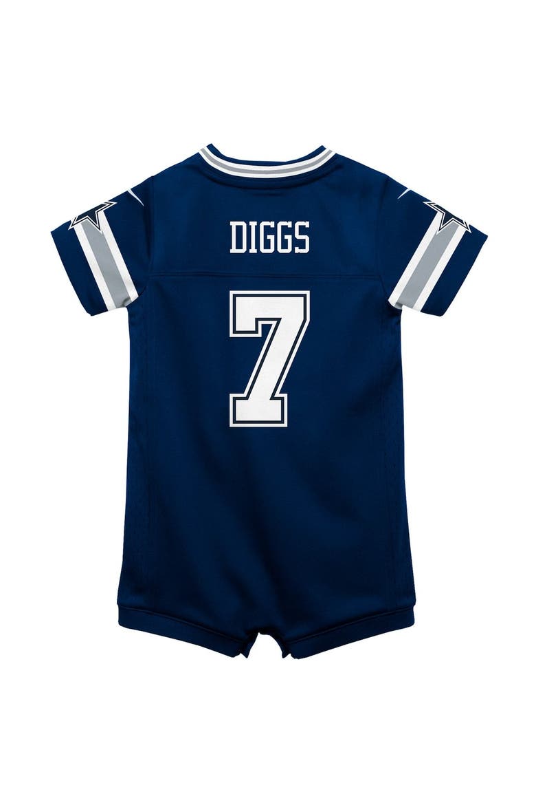 Infant Nike Trevon Diggs Navy Dallas Cowboys Game Romper Jersey, Alternate, color, Navy