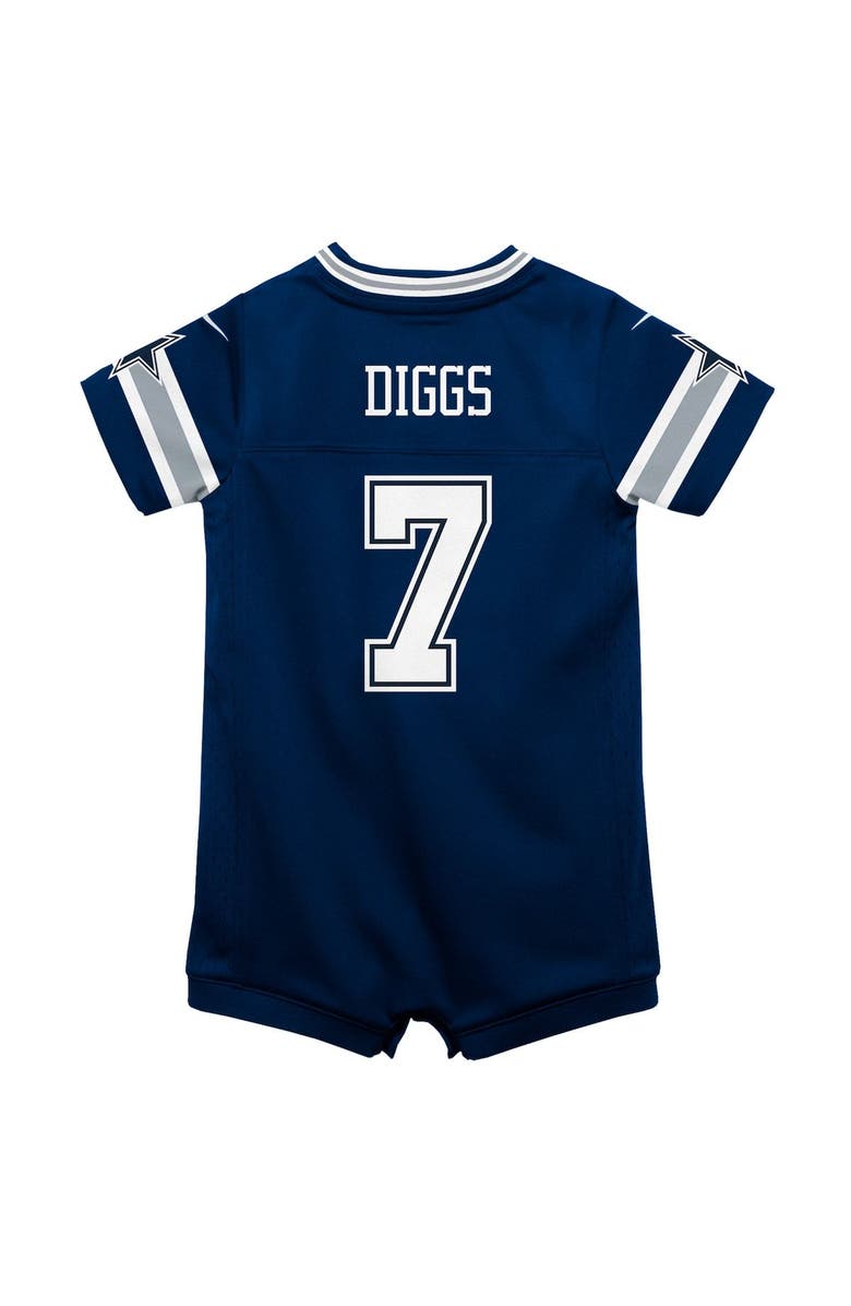 Nike Infant Nike Trevon Diggs Navy Dallas Cowboys Game Romper Jersey, Alternate, color, Navy