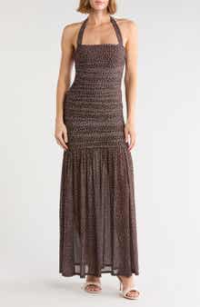 Tyla Halter Maxi Dress