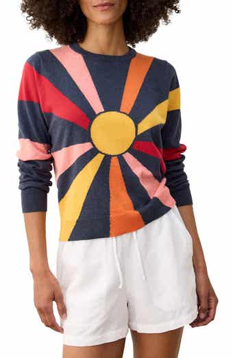 Marine Layer Exploded Sun Icon Sweater