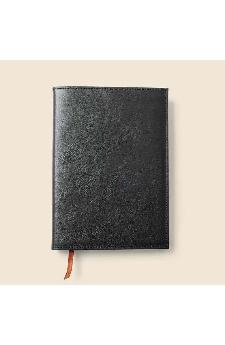 Casupo Refillable A5 Leather Journal Cover, Alternate, color, Black