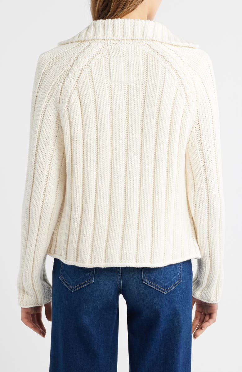 Frank & Eileen Cotswolds Cable Stitch Cardigan, Alternate, color, Ivory