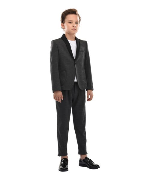 Moustache Tailored Stretch-cotton Trousers In Black