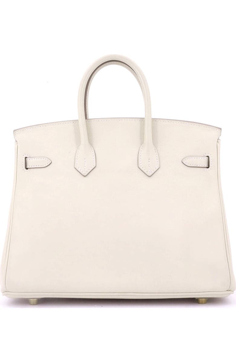 Pre-Owned Hermes Birkin Handbag Light Swift with Gold Hardware 25, Alternate, color,