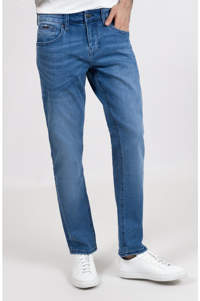 Slim Fit Flex Jeans, Main, color, Medium Wash Blue