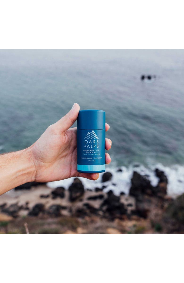 OARS + ALPS Aluminum-Free Deodorant - Fresh Ocean Splash, Alternate, color, Blue