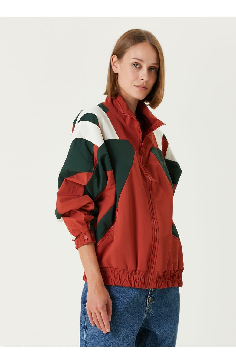 PCFG Oversized Boomerang Track Jacket, Alternate, color, Red