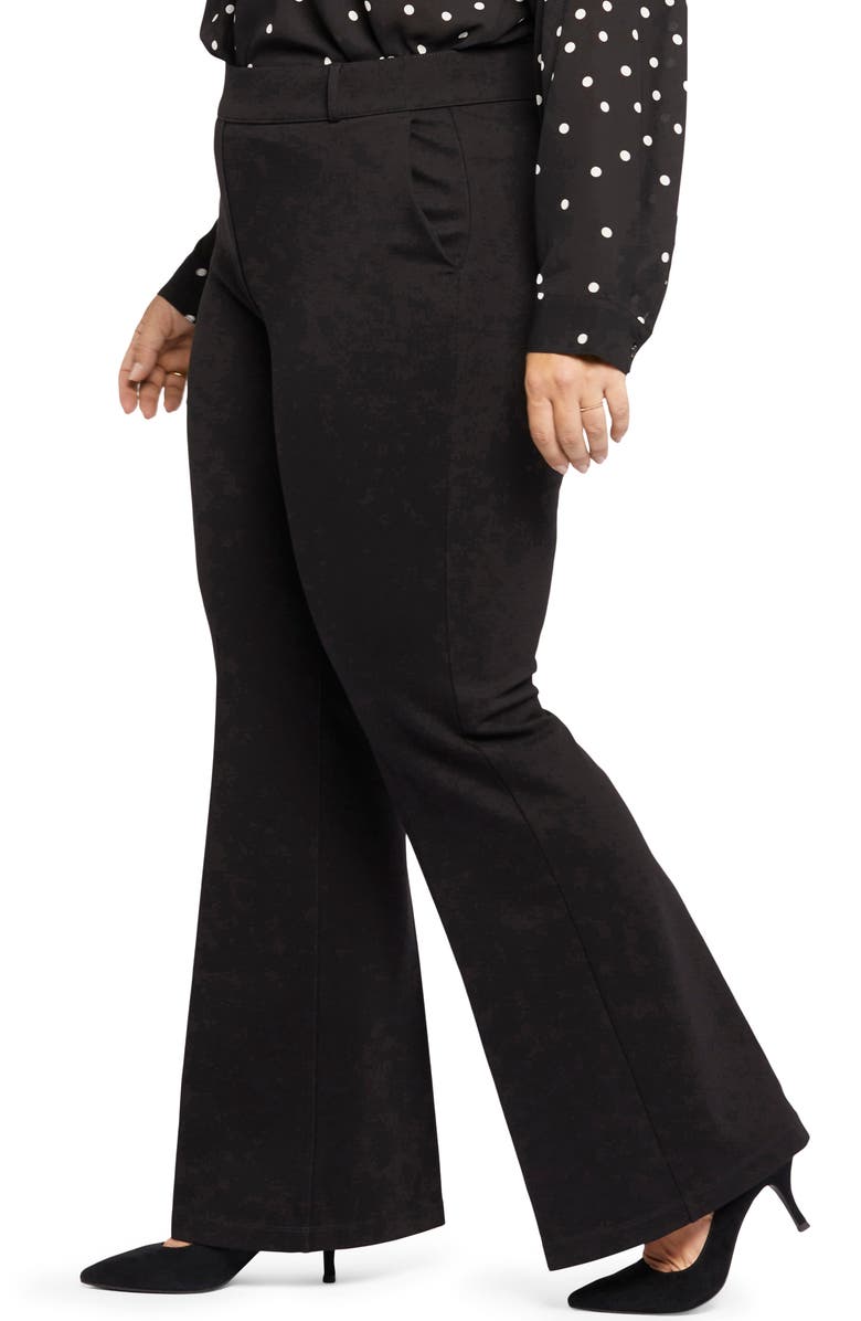 Sculpt-Her<sup>™</sup> Pull-On Flare Ponte Pants