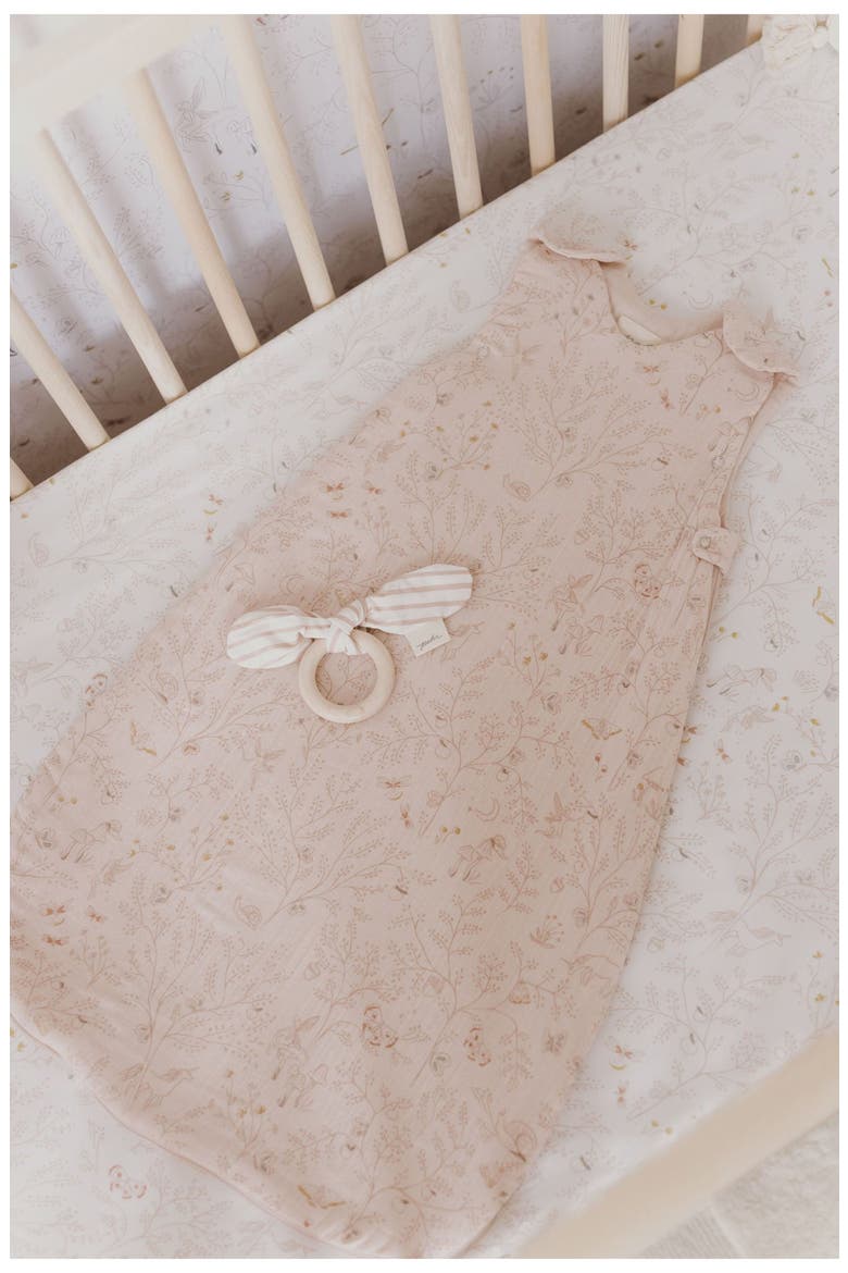 1.0 TOG Organic Cotton Sleep Bag, Alternate, color, SECRET GARDEN