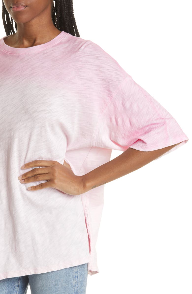 ATM Anthony Thomas Melillo Hand Sprayed Fade Oversize Cotton T-Shirt, Alternate, color, 