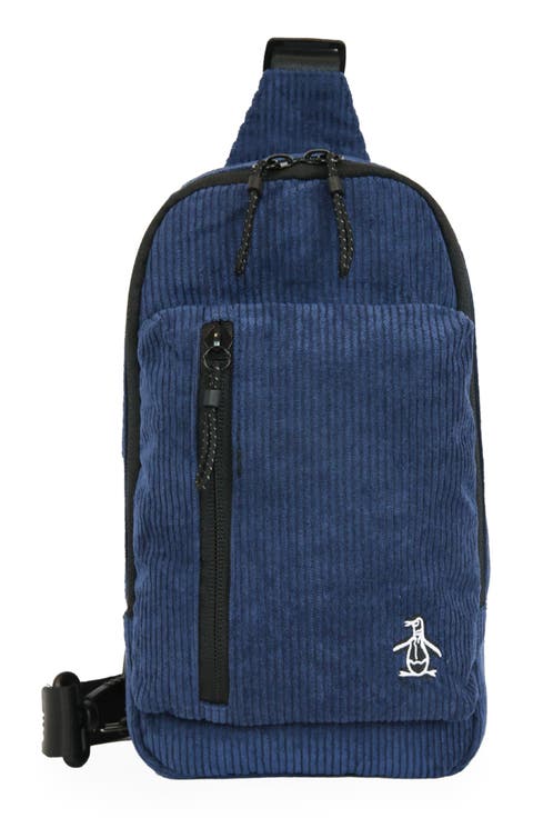 Corduroy Sling Bag