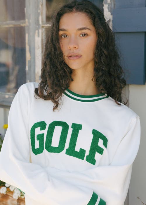 Ellsworth + Ivey Sweatshirt In White