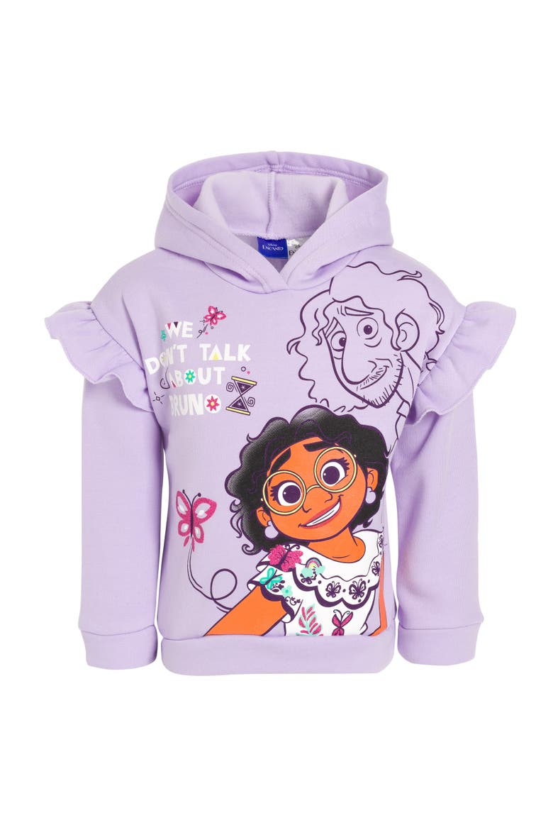 Encanto Fleece Hoodie, Alternate, color, Mirabel Bruno Lilac