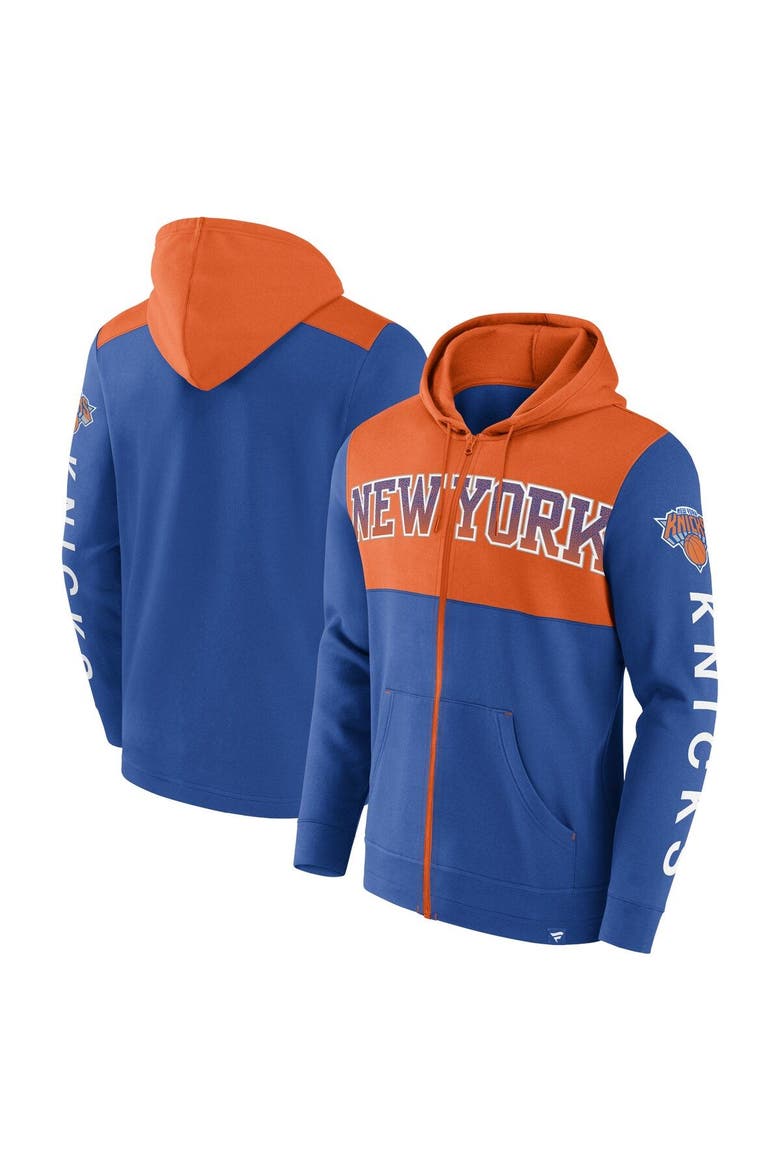 FANATICS Men's Fanatics Branded Blue/Orange New York Knicks