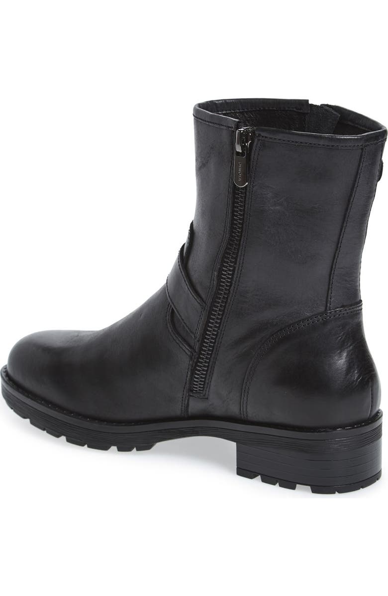 VIONIC WITH ORTHAHEEL Vionic 'Malia' Moto Boot, Alternate, color,