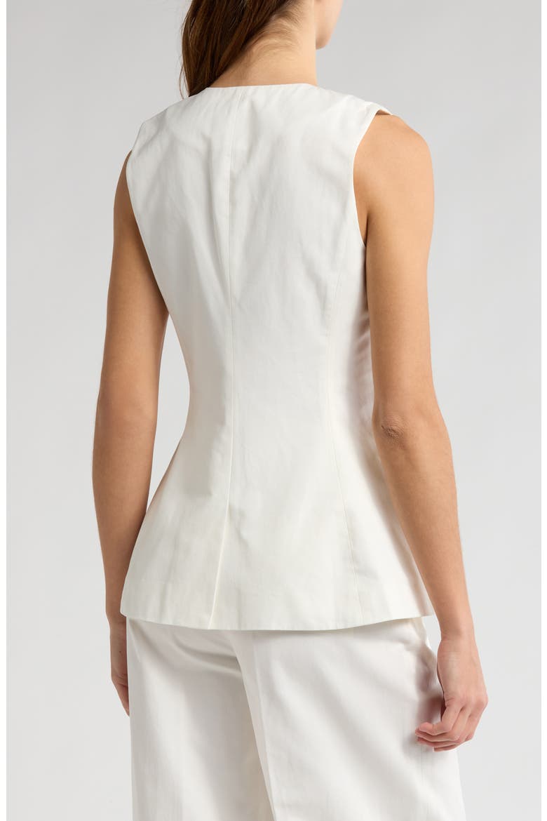 Francesca Vest, Alternate, color, BLANC DE BLANC