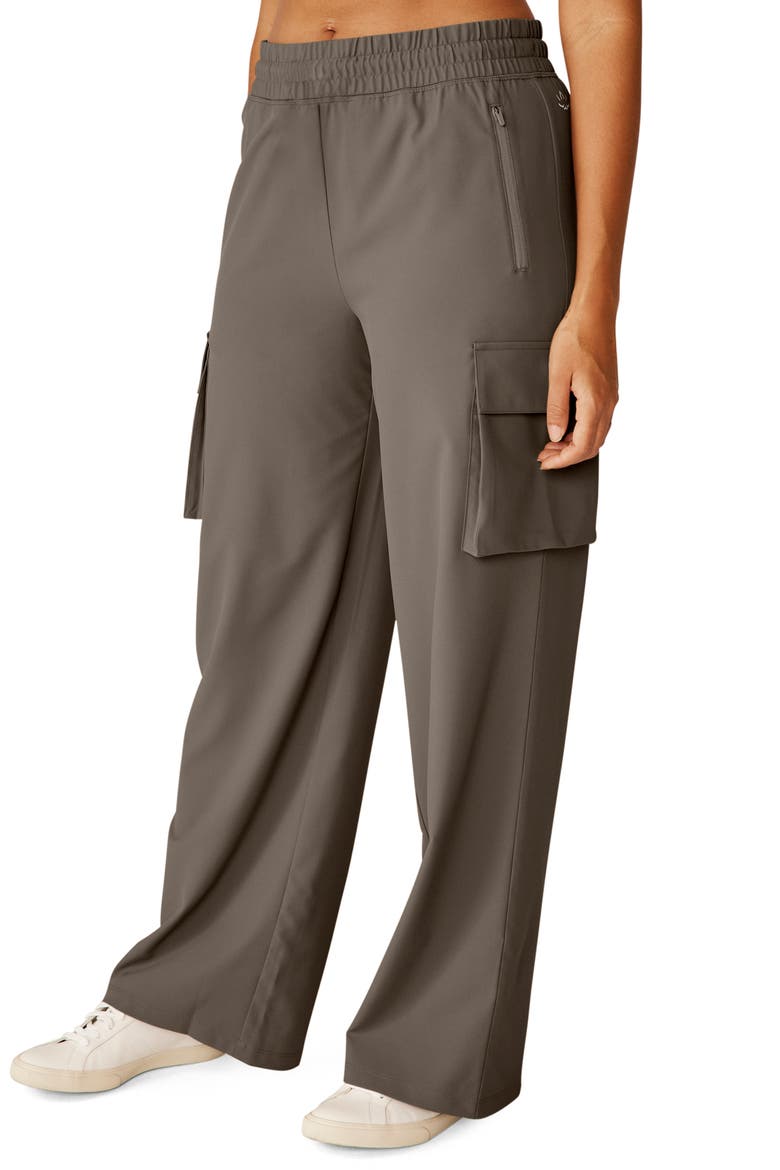 City Chic Cargo Pants, Alternate, color, DUNE