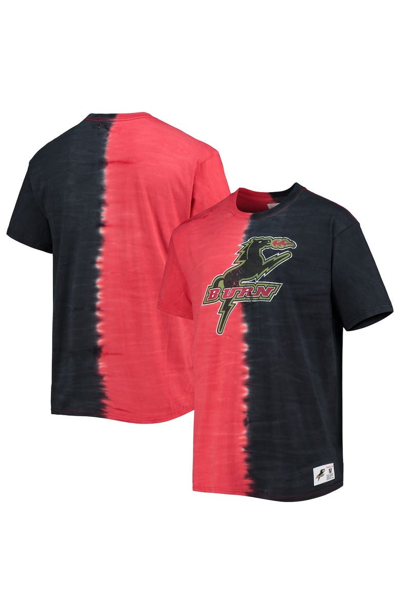 Mitchell & Ness Men's Mitchell & Ness Red Dallas Burn Vertical Tie-Dye Top, Main, color, Red