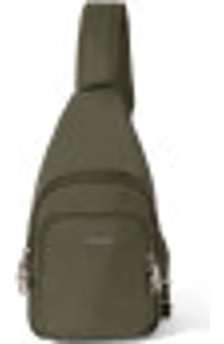 BAGGALLINI Securtex Anti-Theft Daytripper Sling Bag, Main, color, Thyme