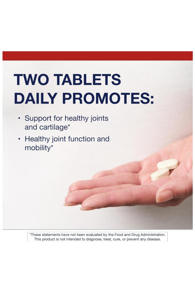 Glucosamine Sulfate Joint Health Mobility Support Tablets 60 Tablets, Alternate, color, None