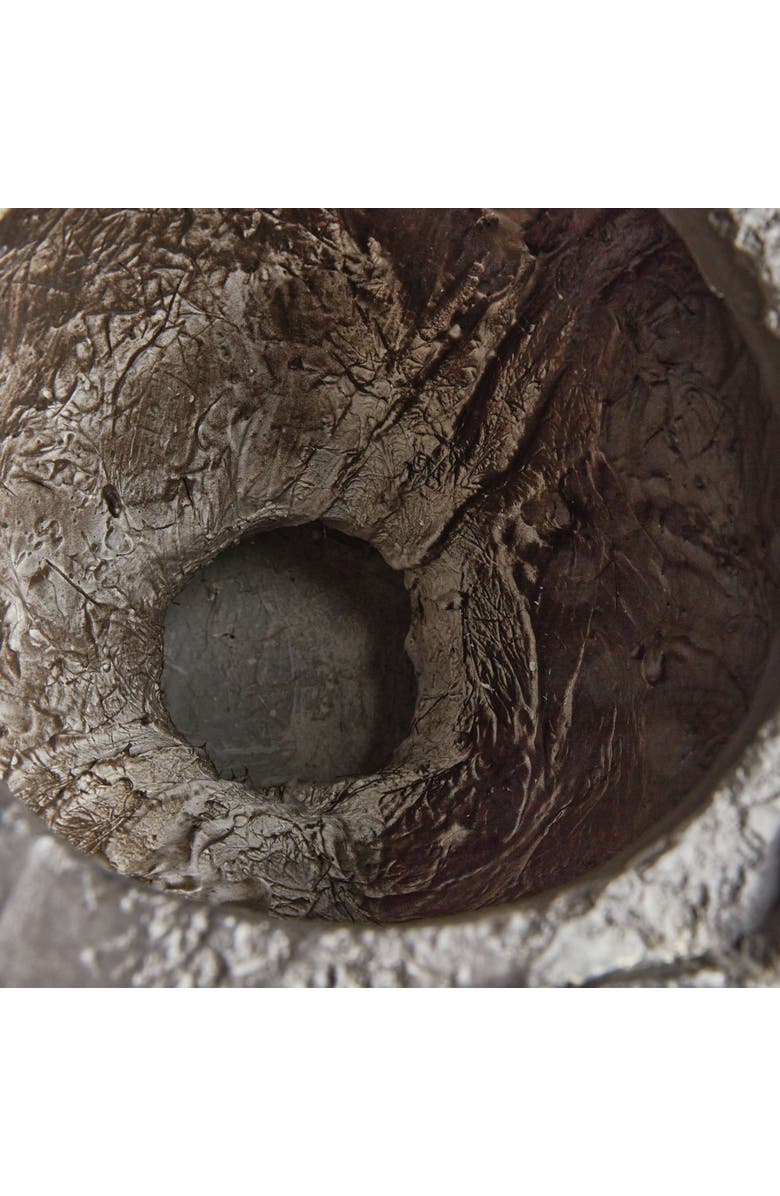 Napa Home & Garden Fibreclay Athena Planter, Alternate, color, Black