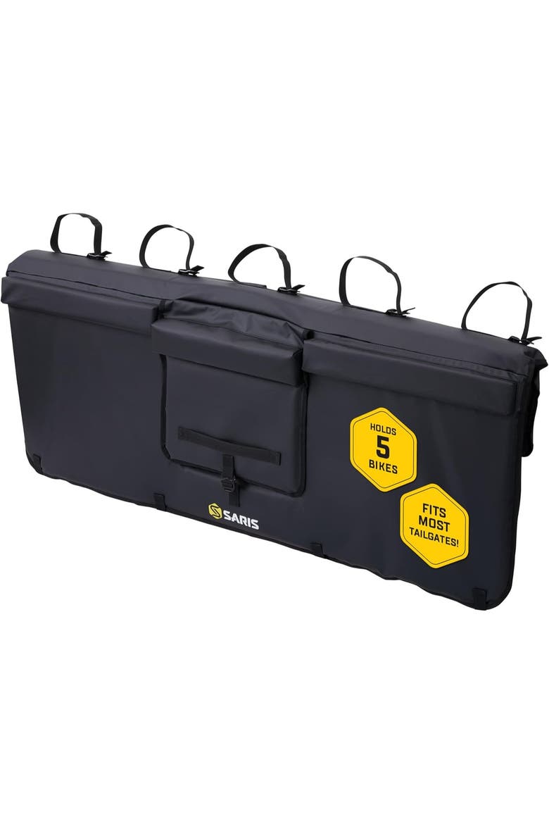 Water-Resistant Tailgate Pad for Truck Bike Transport, Main, color, Black