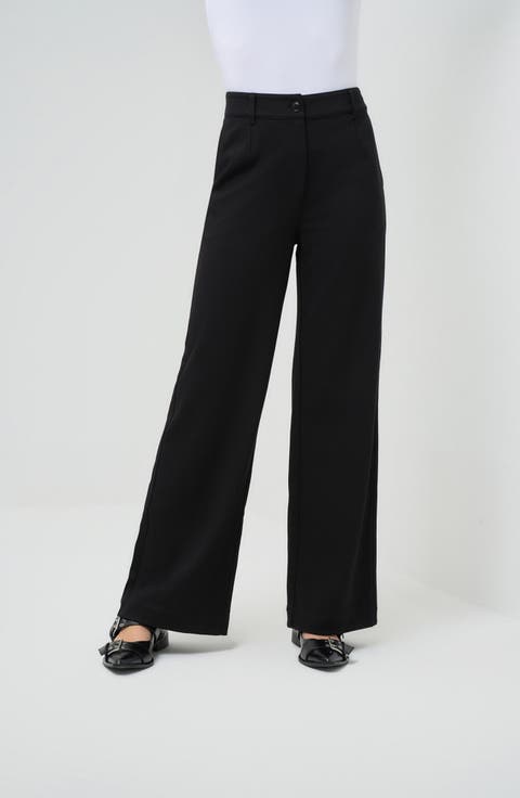Women's Nylon Wide-Leg Pants | Nordstrom Women's Nylon Wide-Leg Pants | Nordstrom