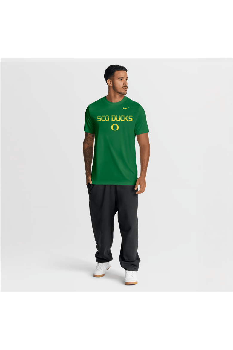 Men's Nike Green Oregon Ducks Primetime Legend Kinetic Mantra Dri-FIT T-Shirt, Alternate, color, Green