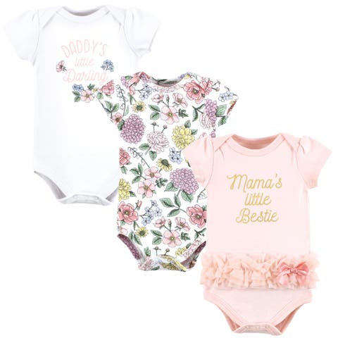 Cotton Bodysuits 3-Pack (Baby)