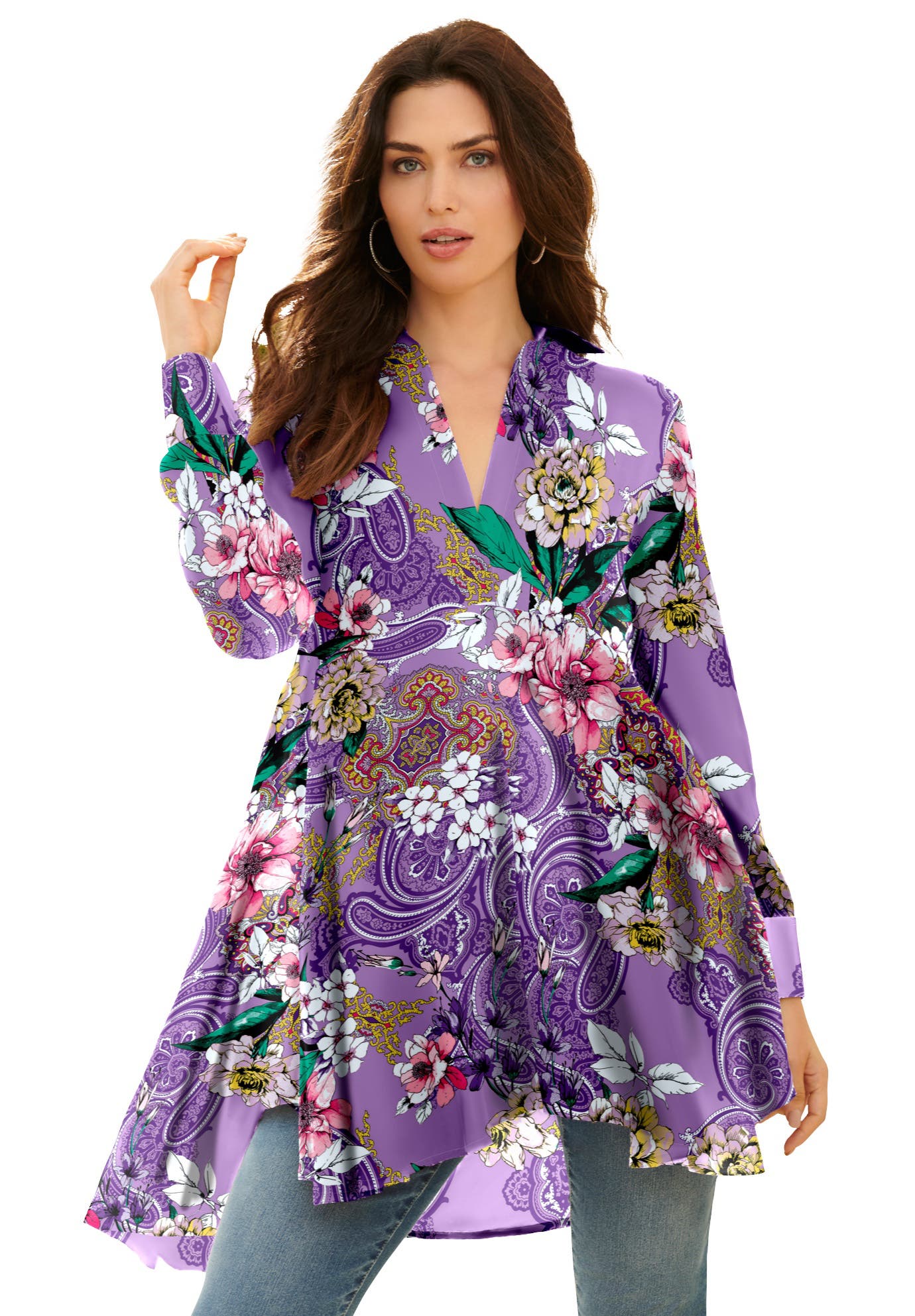 VIOLET PAISLEY GARDEN
