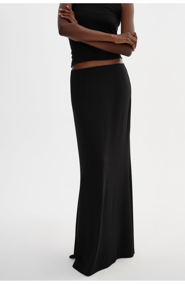 LAMARQUE Jazmin | Knit Maxi Skirt, Alternate, color, Black