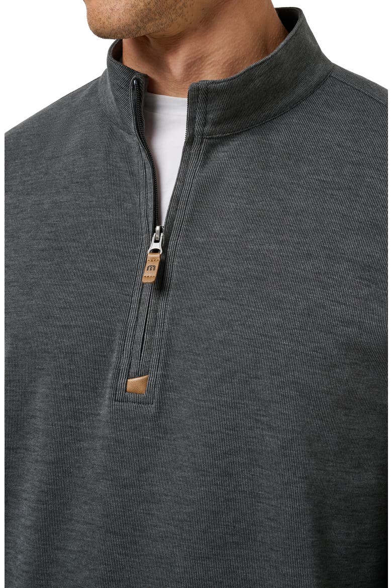 Cloud Quarter Zip, Alternate, color, HEATHER BLACK