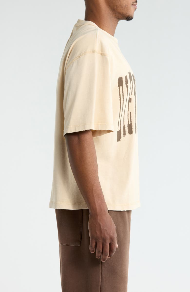 DIET STARTS MONDAY Bodysnatcher Cotton Graphic T-Shirt, Alternate, color, Antique White/Blue