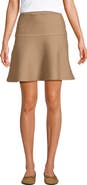 Lands' End Fine Gauge Cotton Sweater Above the Knee Circle Skirt