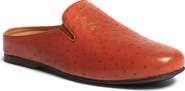 Carlos by Carlos Santana Achilles Ostrich Embossed Leather Mule