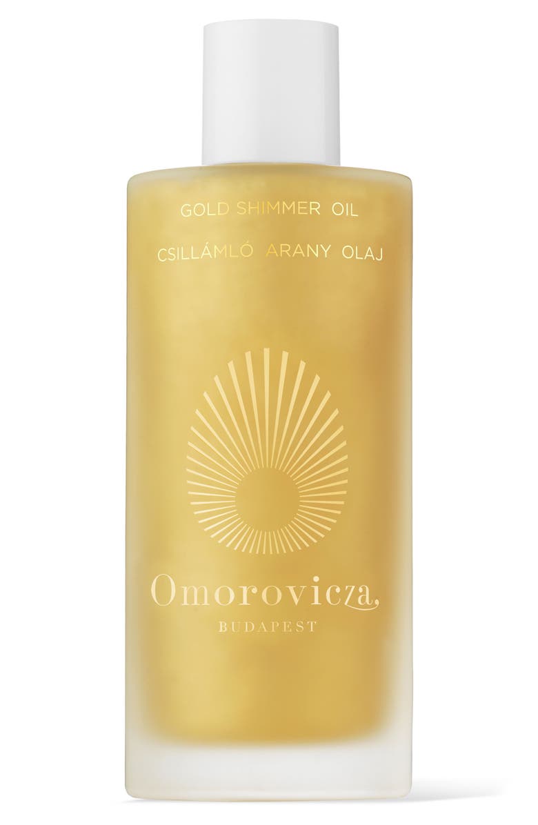 Omorovicza Gold Shimmer Oil, Main, color,