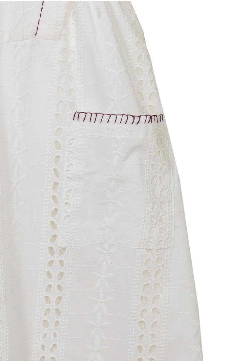 Haveli Seya Schiffli Dress, Alternate, color, White