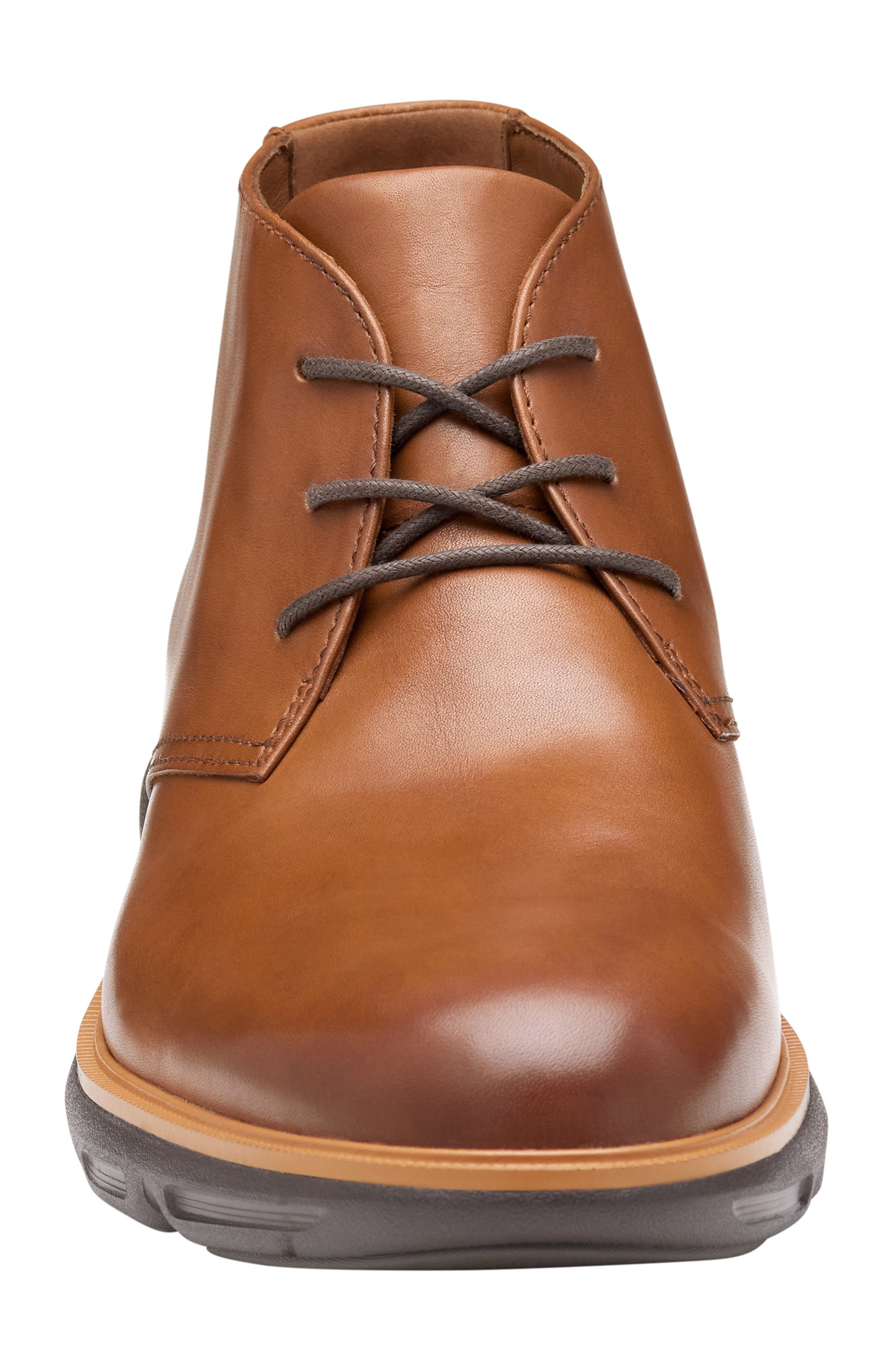 Johnston & Murphy Larkin Chukka Boot, Alternate, color, Tan Italian Calfskin