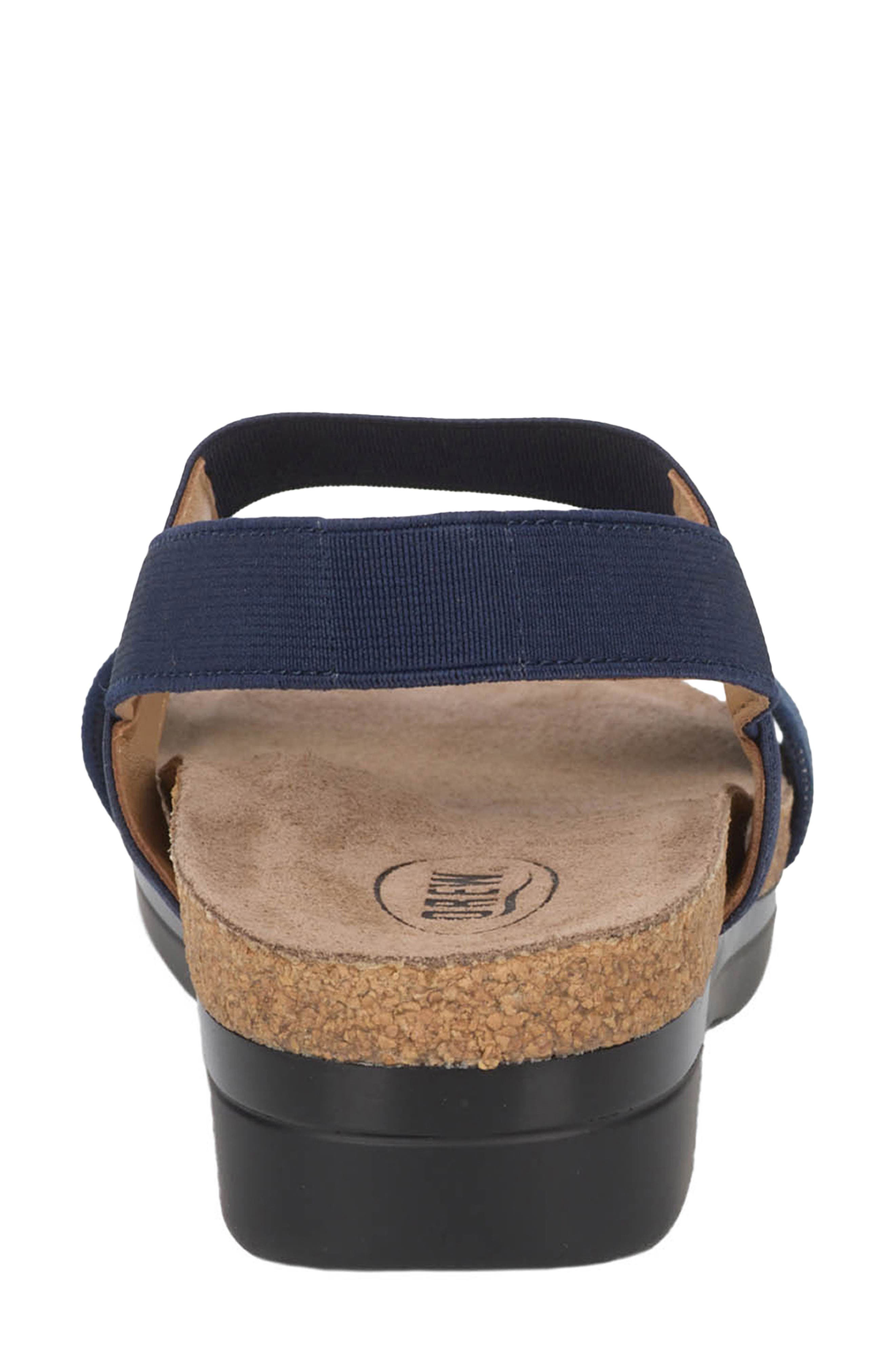 Maeve Slingback Sandal, Alternate, color, NAVY COMBO